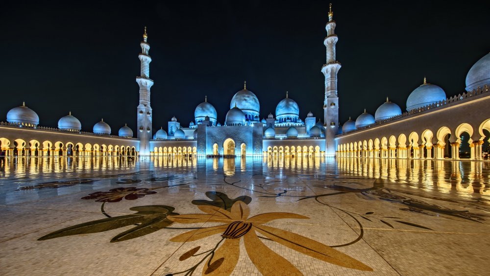 Мечеть шейха Заеда 4k