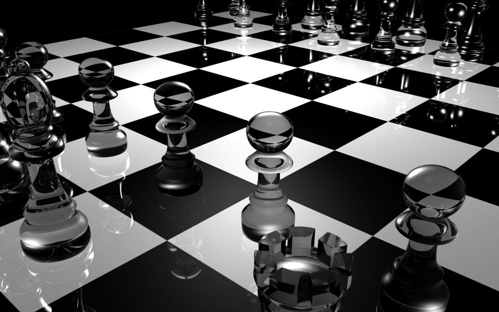 Иллюзия шахматная доска