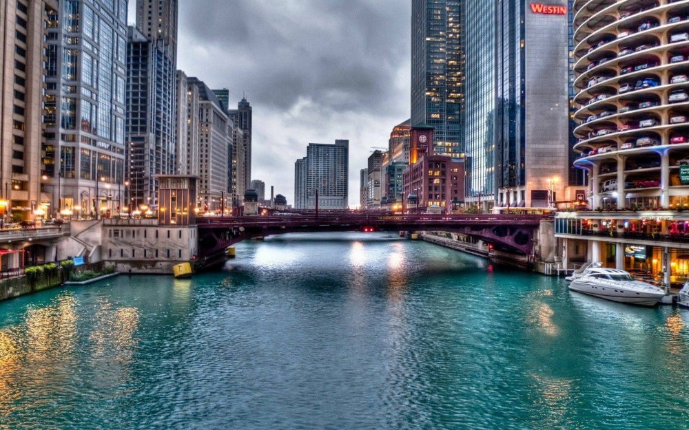 Мосты Чикаго Иллинойс