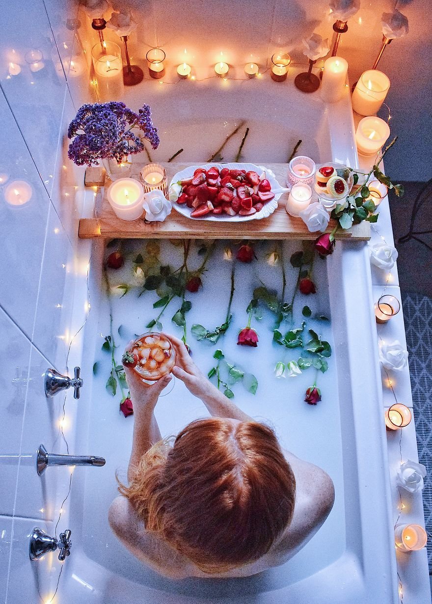 Романтичная ванна