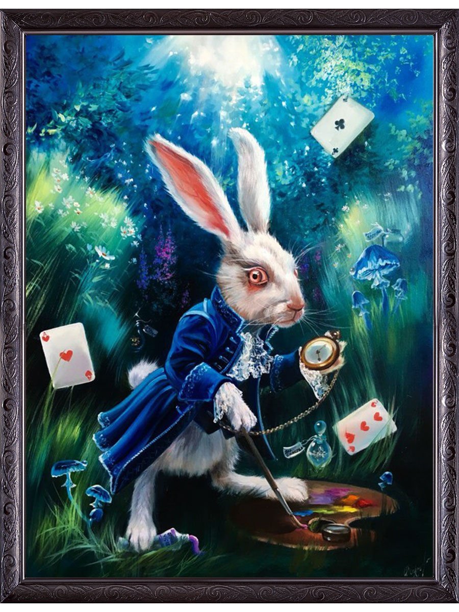 Кролик с часами из Алисы