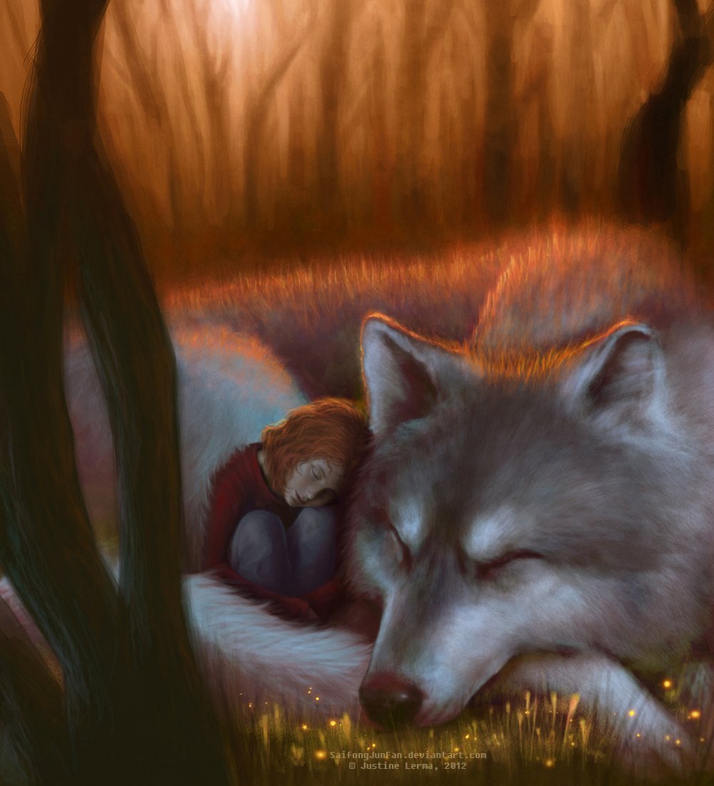 Картинки волк и лиса любовь