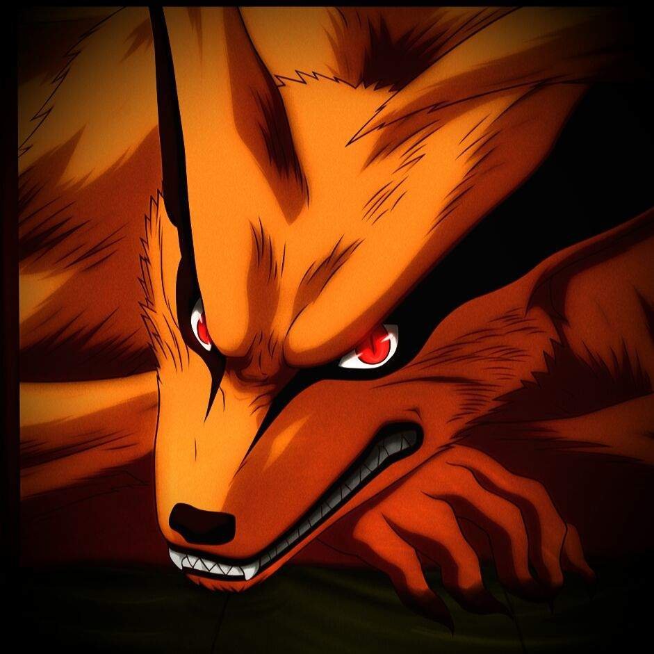 Naruto десятихвостый демон Лис