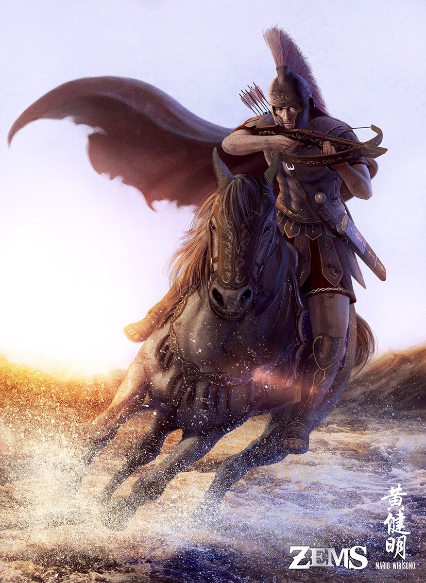 Воин на коне