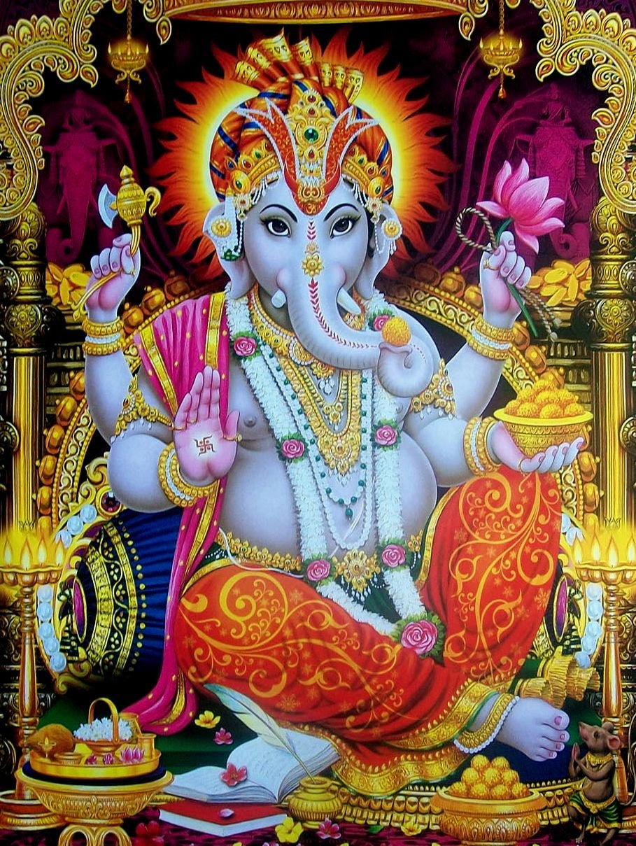 Индийский Бог слон Ганеша