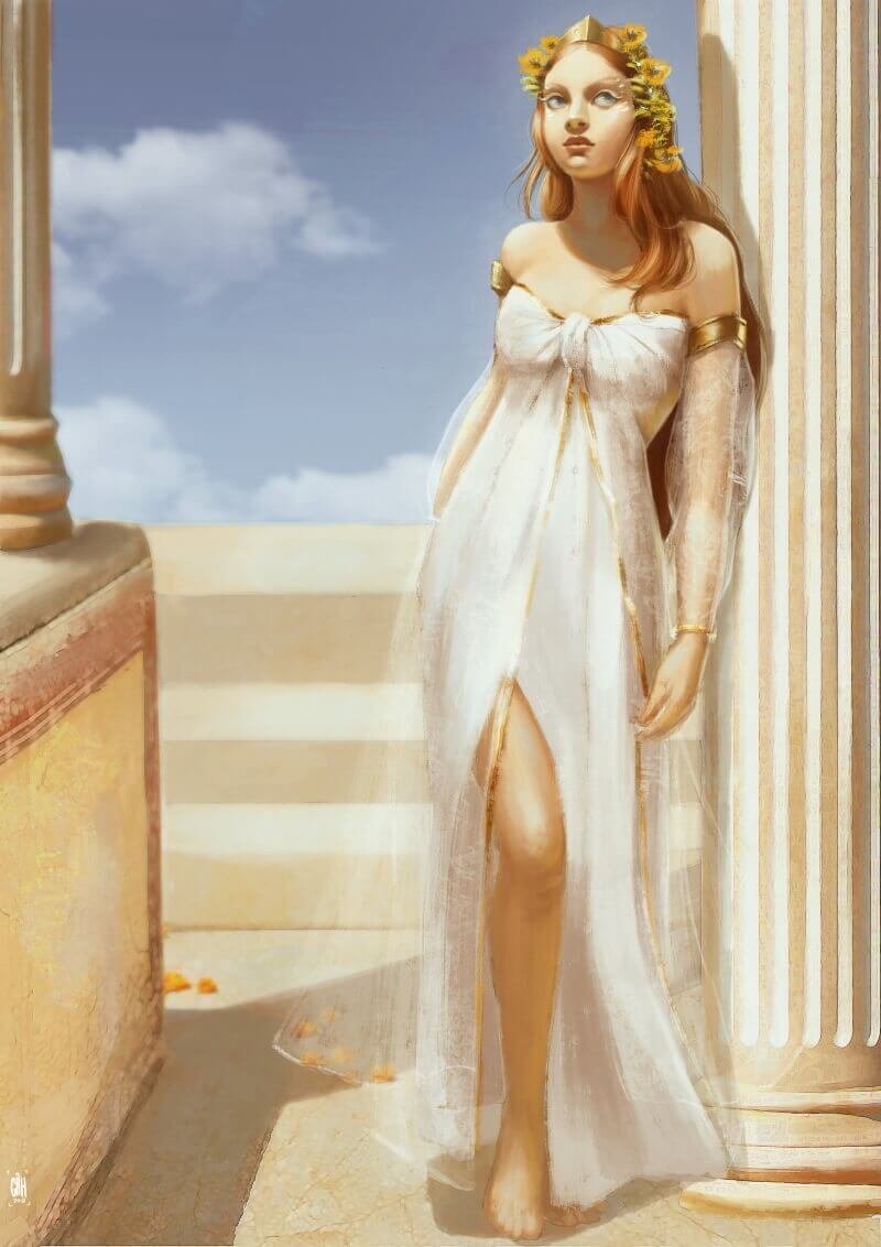 Афродита богиня арт