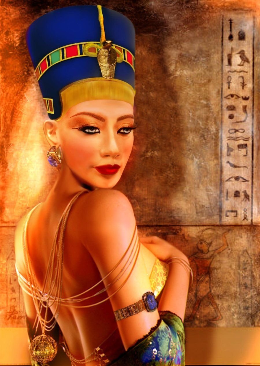Нефертити царицы древнего Египта