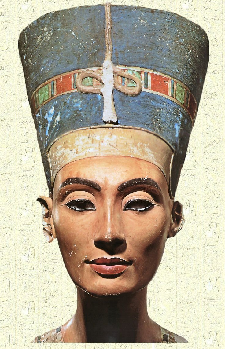 Нефертити царицы древнего Египта