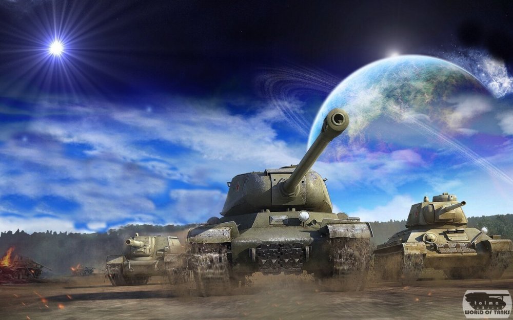 World of Tanks фон
