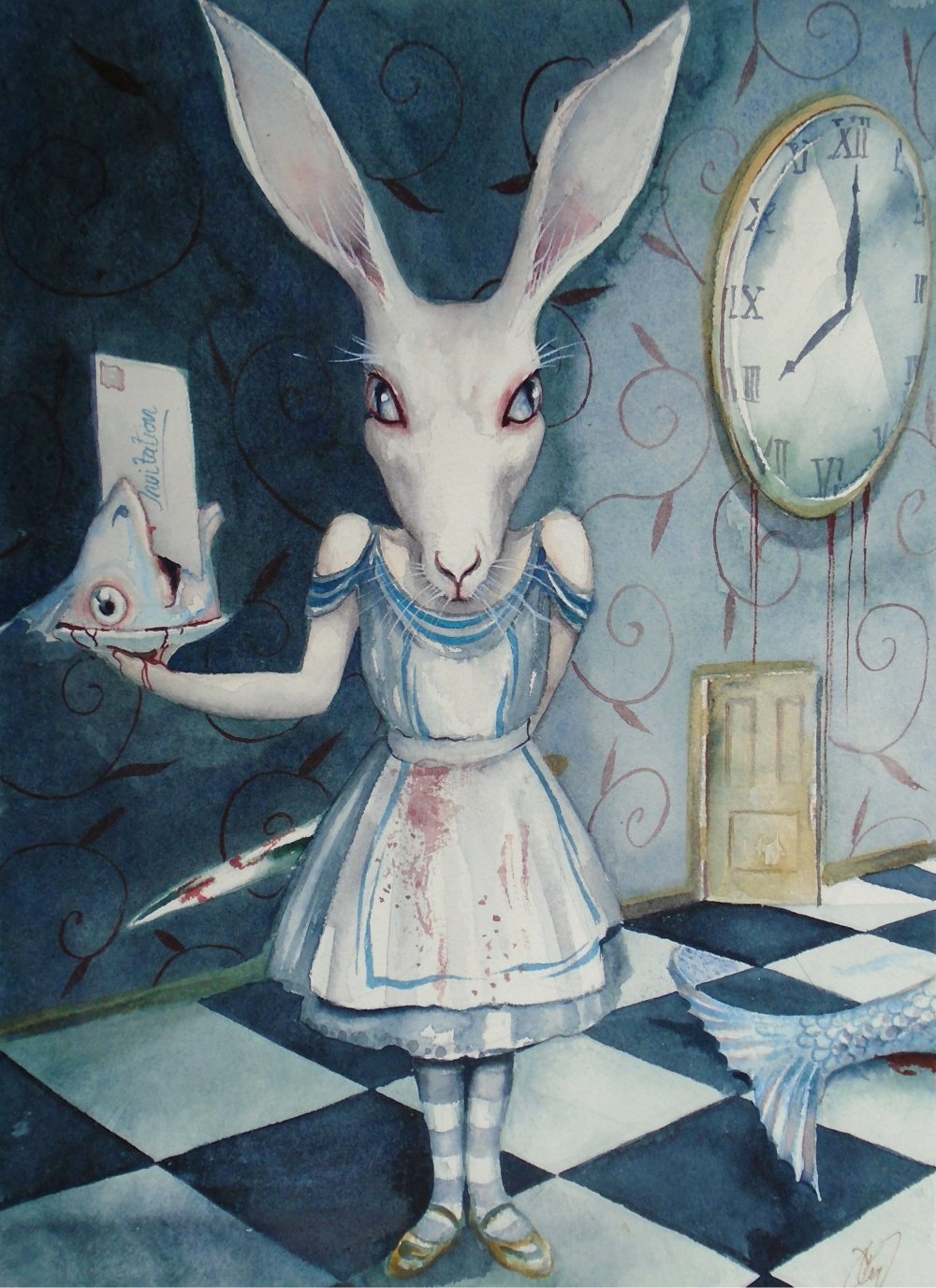 Алиса в стране чудес Мартовский заяц