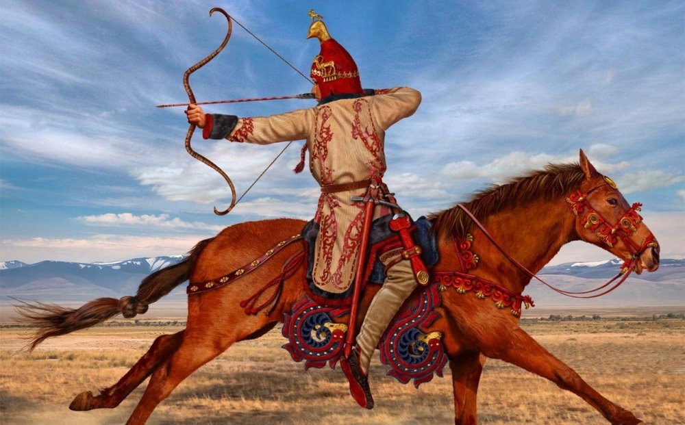 Монгольский охотник