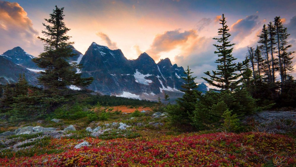 Канада природа горы