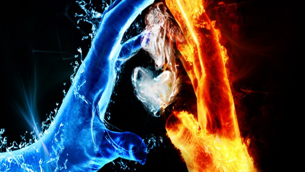 Сердце из огня и воды