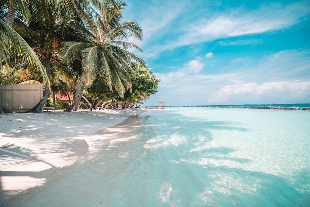 Пляж Курумба Мальдивы