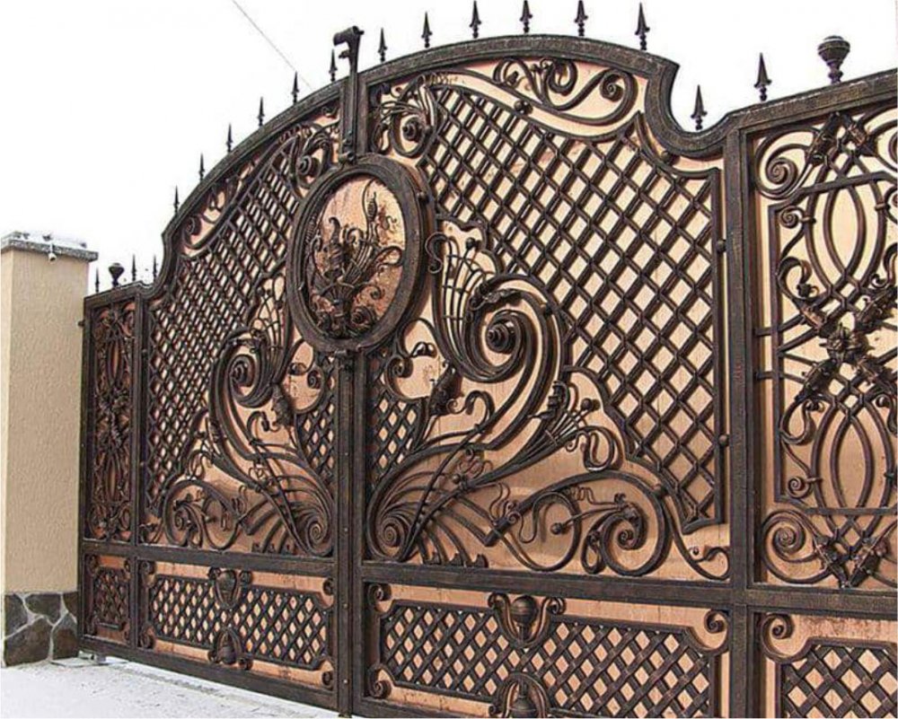 Красивые ворота