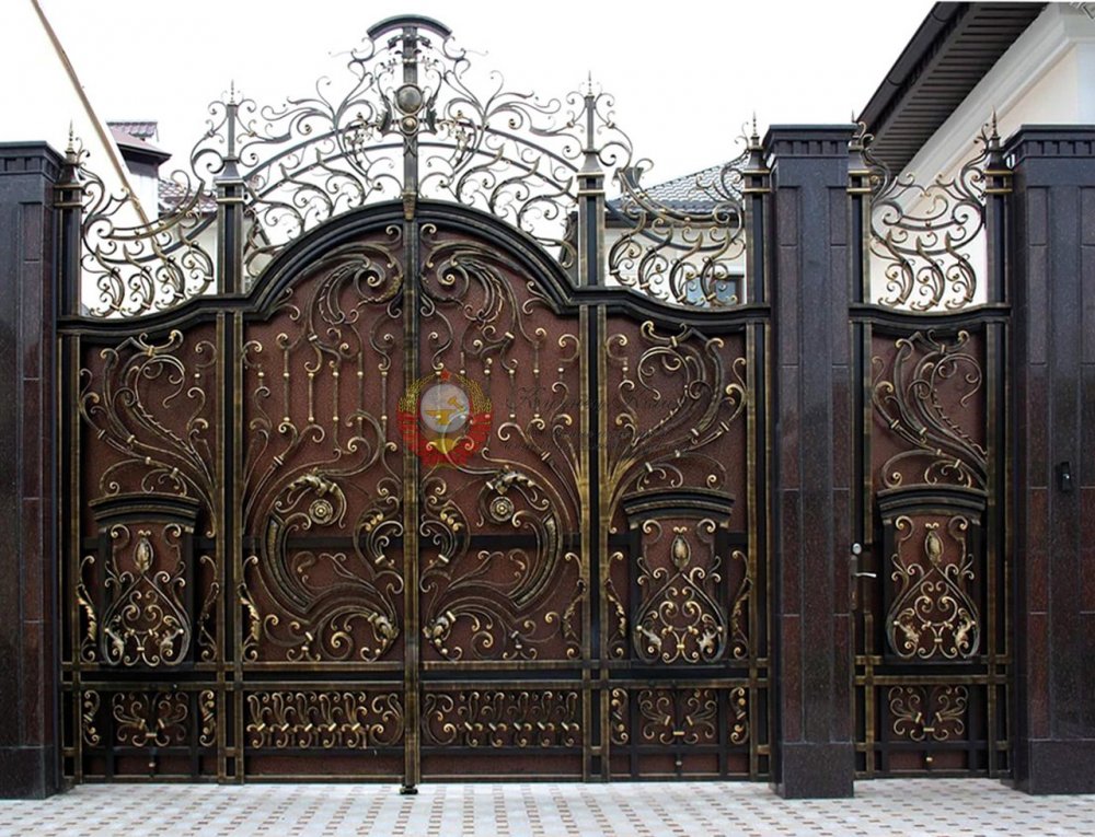 Кованые ворота Тамерлан