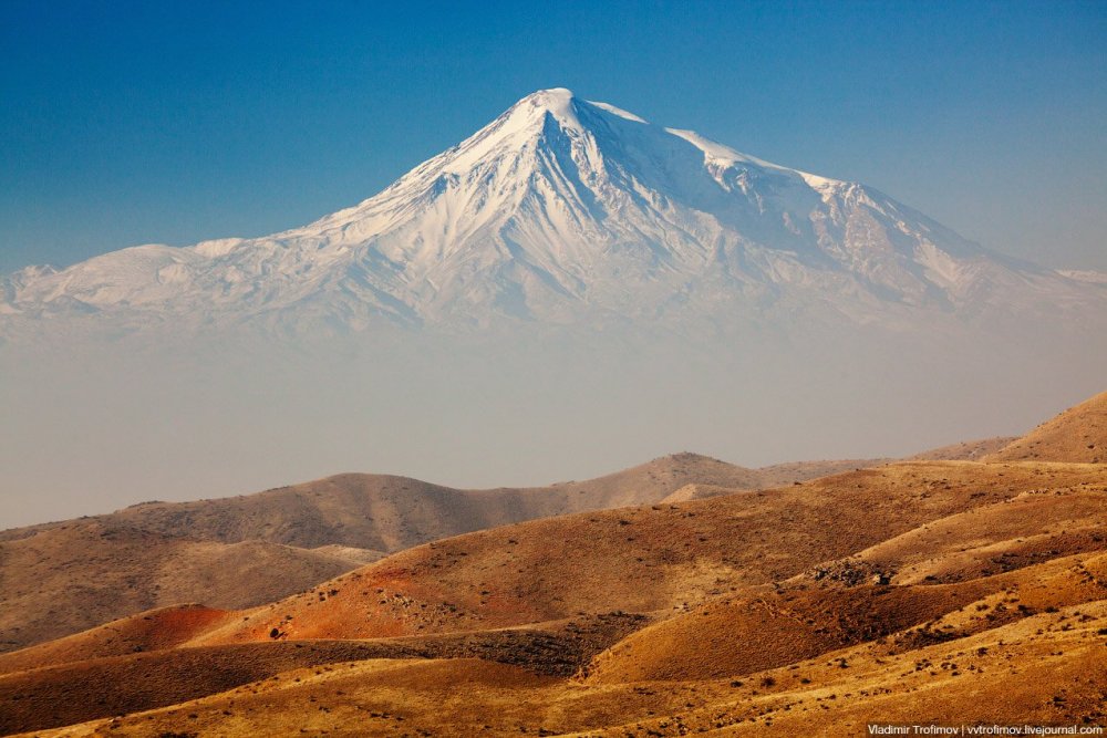 Гора Арарат панорама
