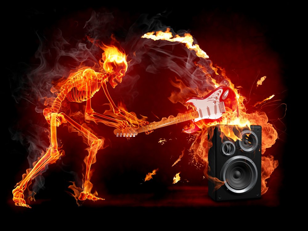 Огненный гитарист