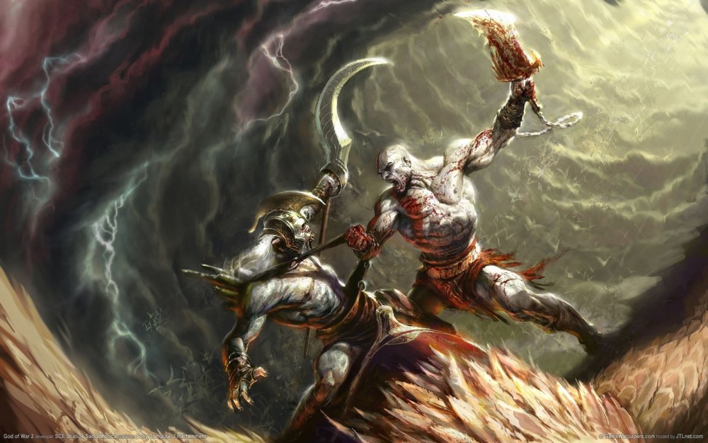 Кратос God of War 3
