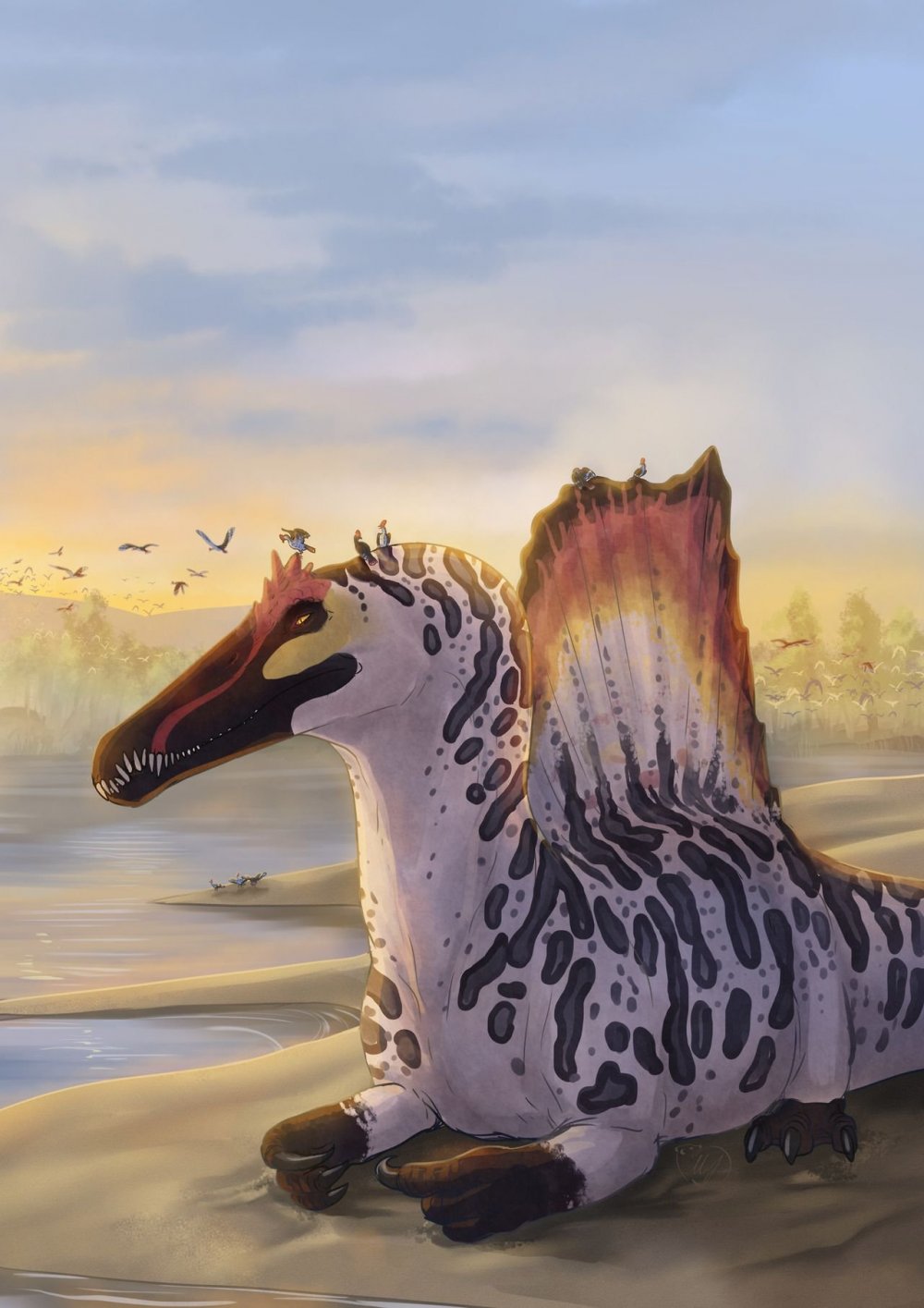 Новорожденный Динозаврик