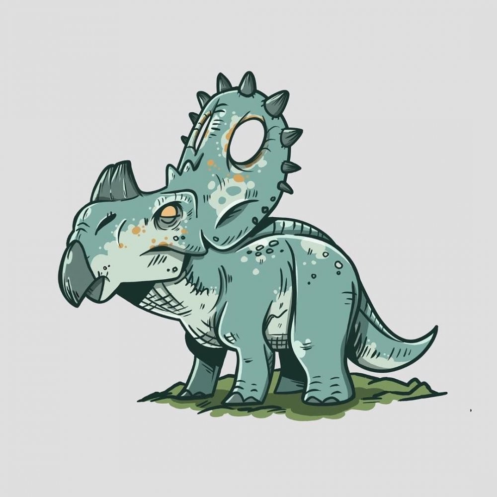 Динозаврик обои
