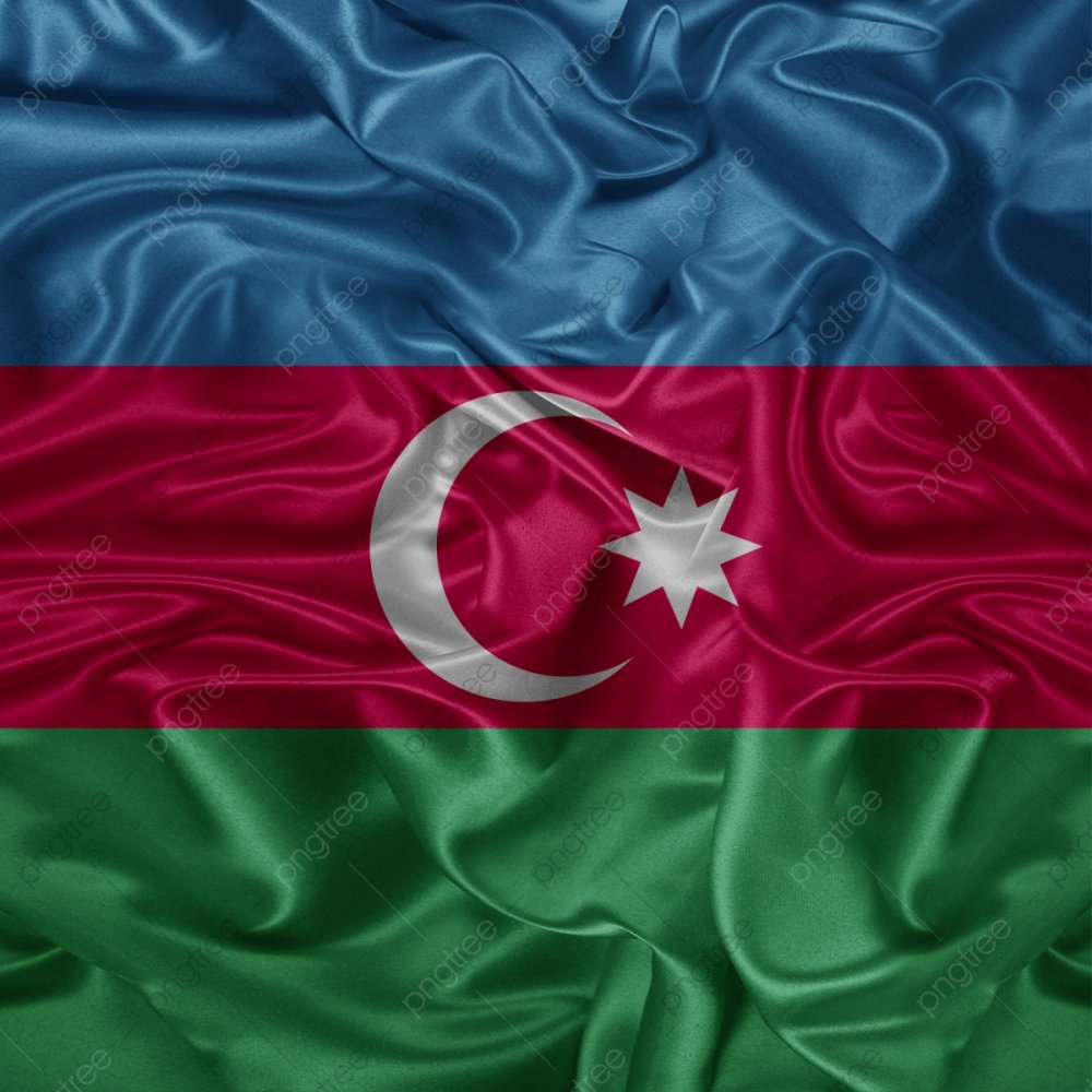 Флаг Азейбарджан