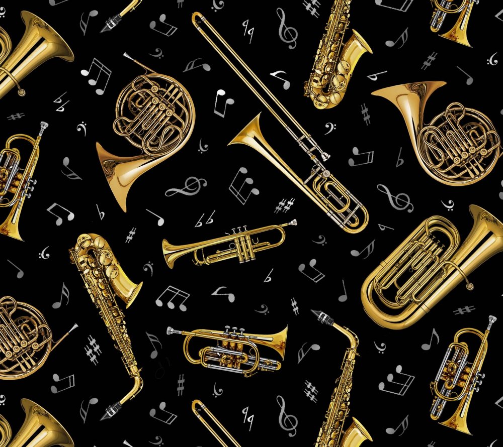 Инструменты джаза саксофон труба рояль тромбон