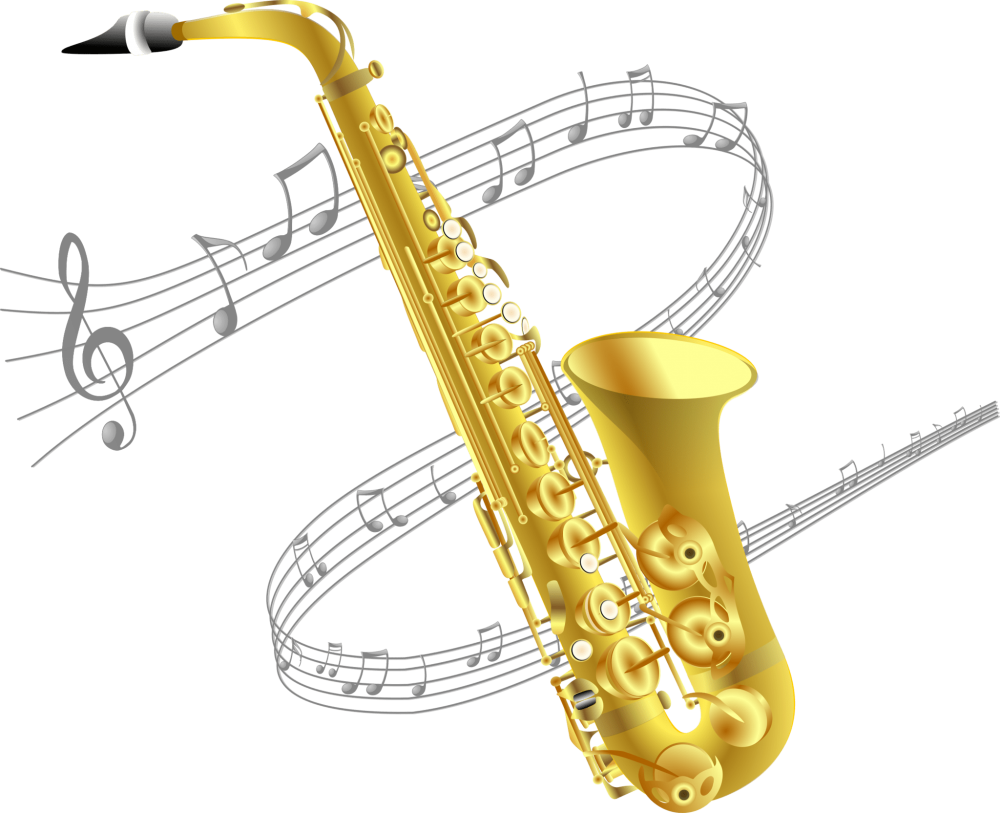 Саксофон духовой музыкальный инструмент