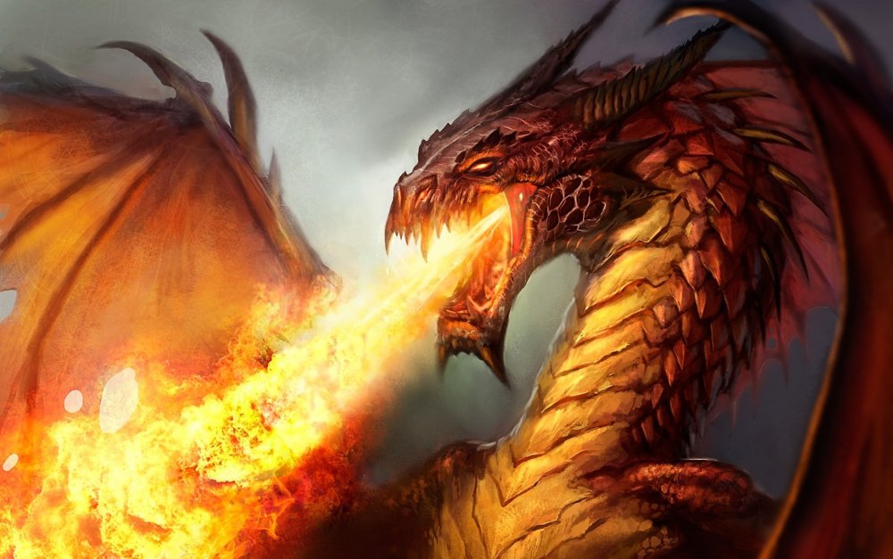 Огненная виверна Day of Dragons