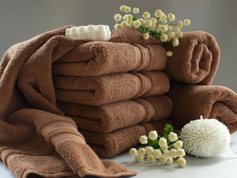 Махровые полотенца реклама