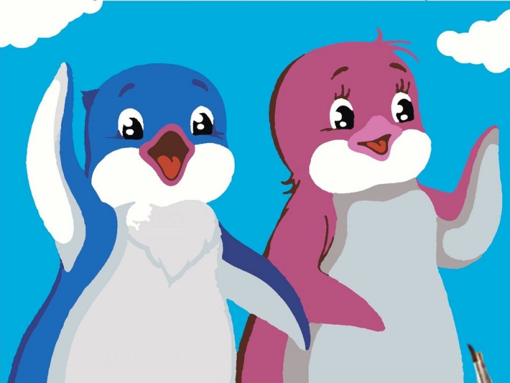 Видеокассета приключения пингвиненка Лоло