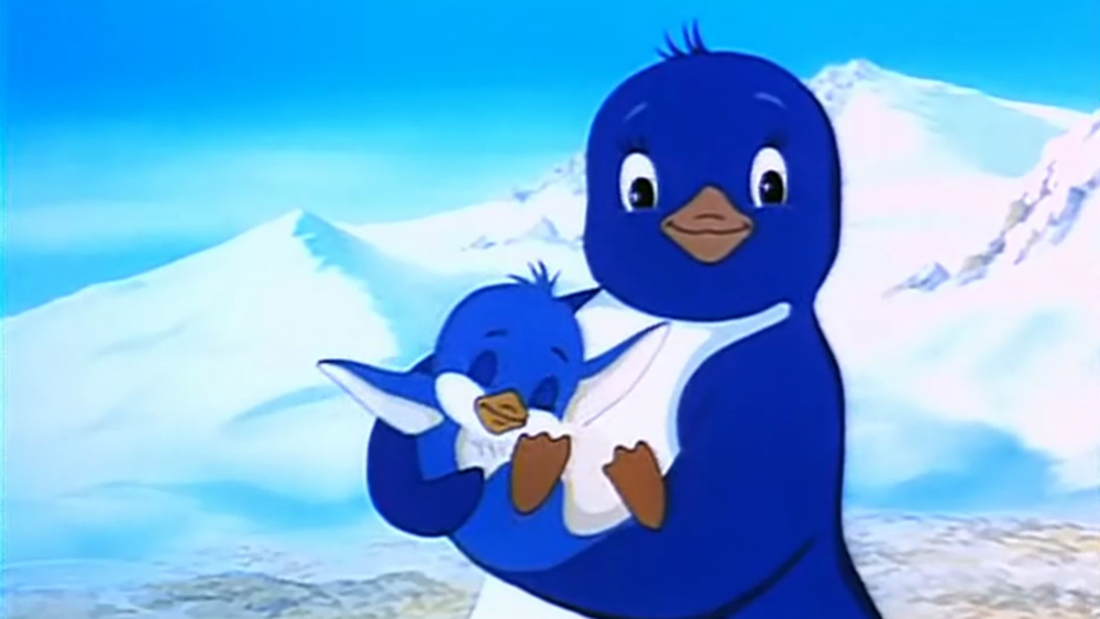 Пингвинёнок мультяшный
