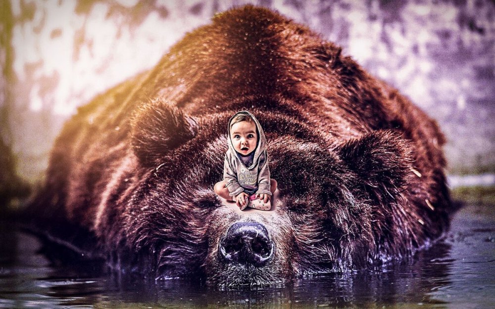 Русский медведь арт