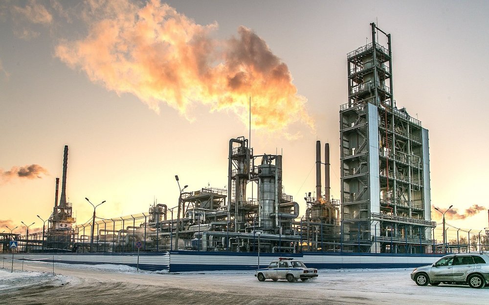 Нефтеперерабатывающий завод в Коченево