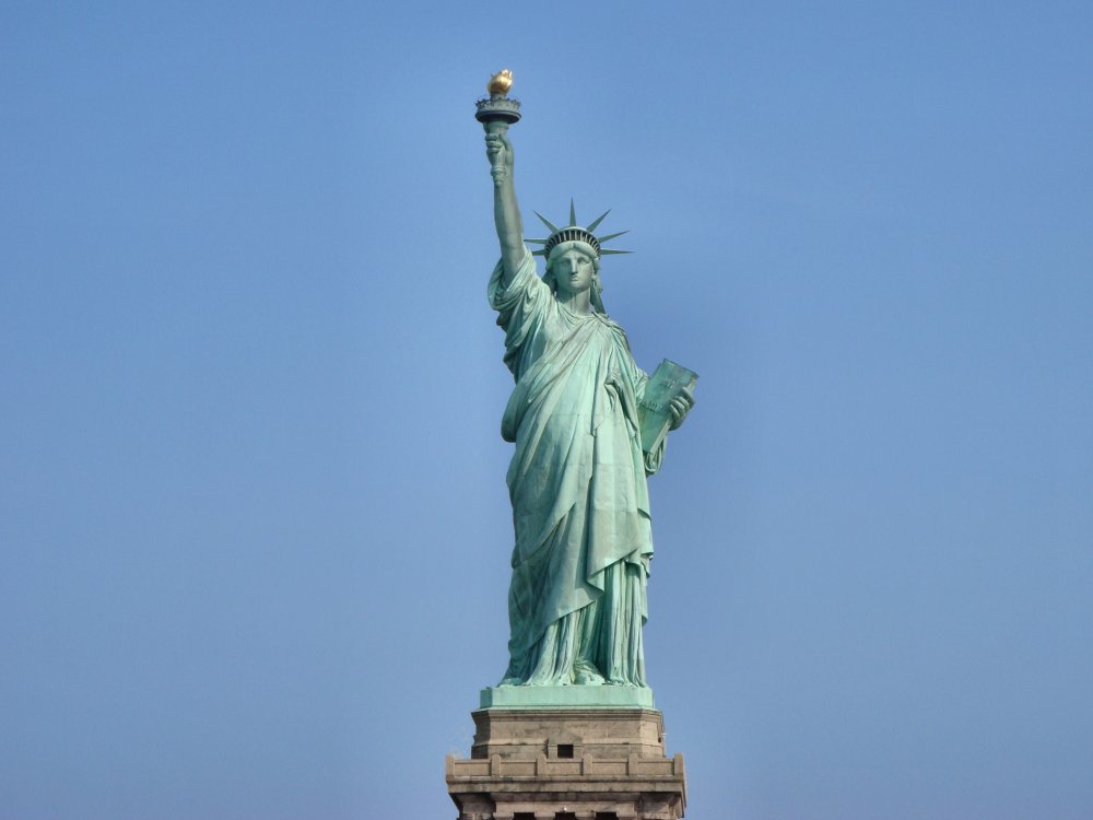 Достопримечательности США статуя свободы