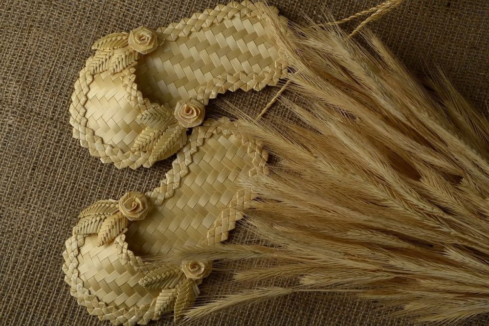 Куклы из пшеничных Колосков