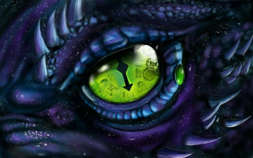 Кулон лэмпворк глаз дракона