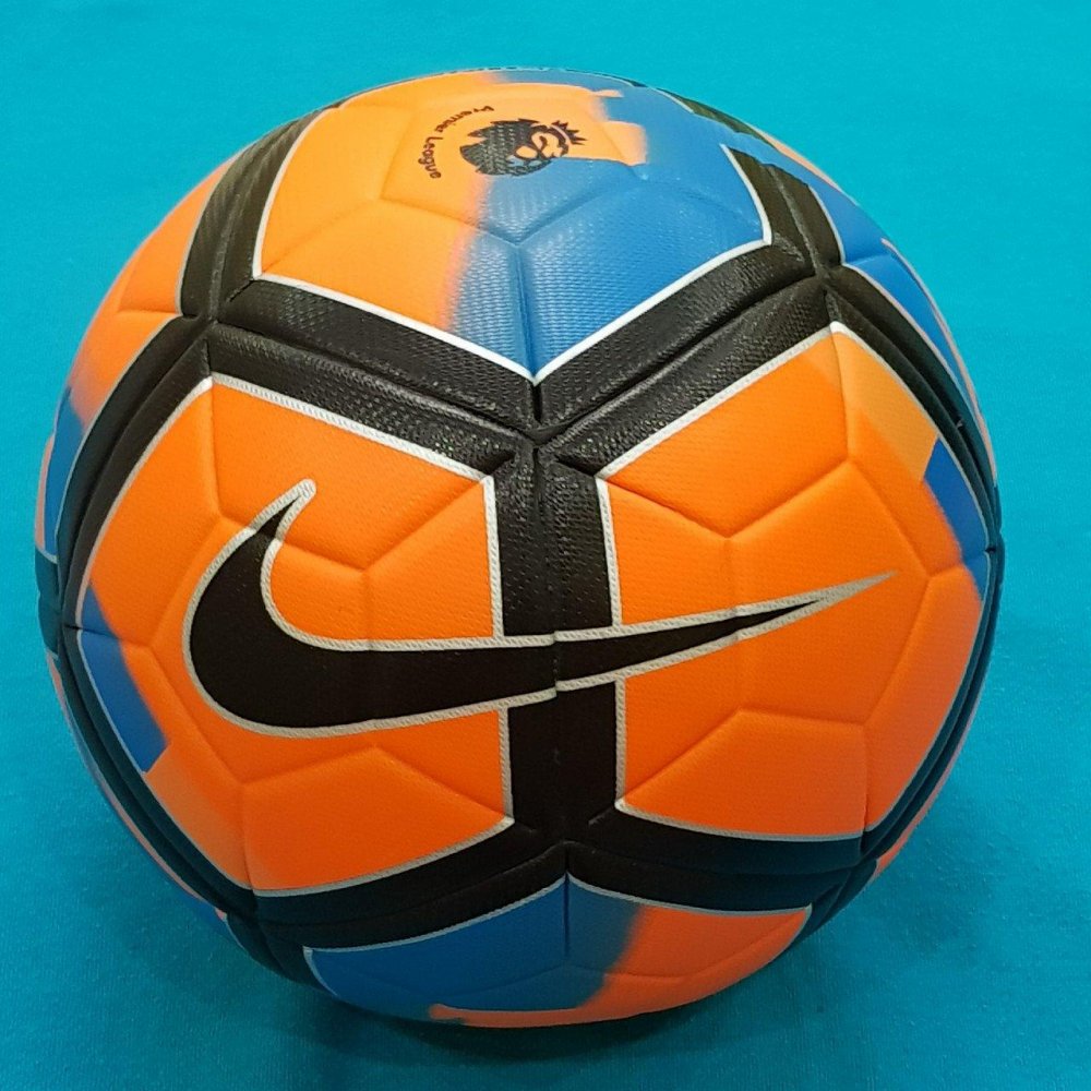 Мяч найк черно оранжевый