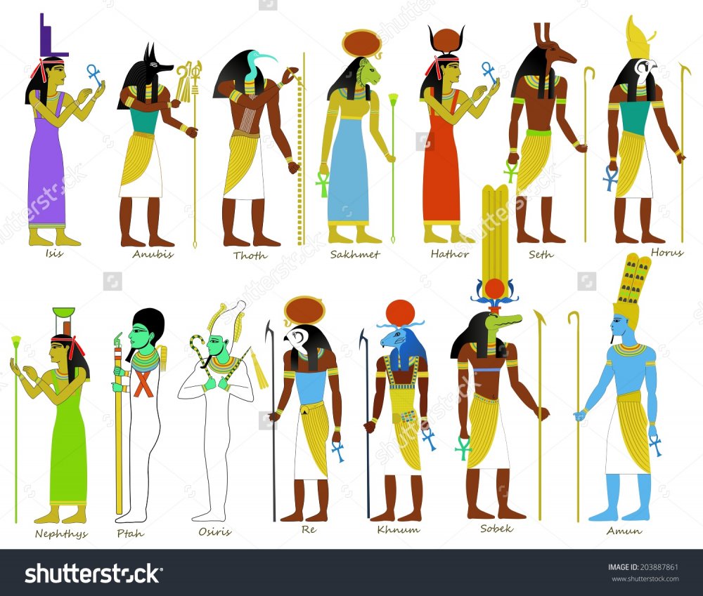 Пантеон древних египетских богов