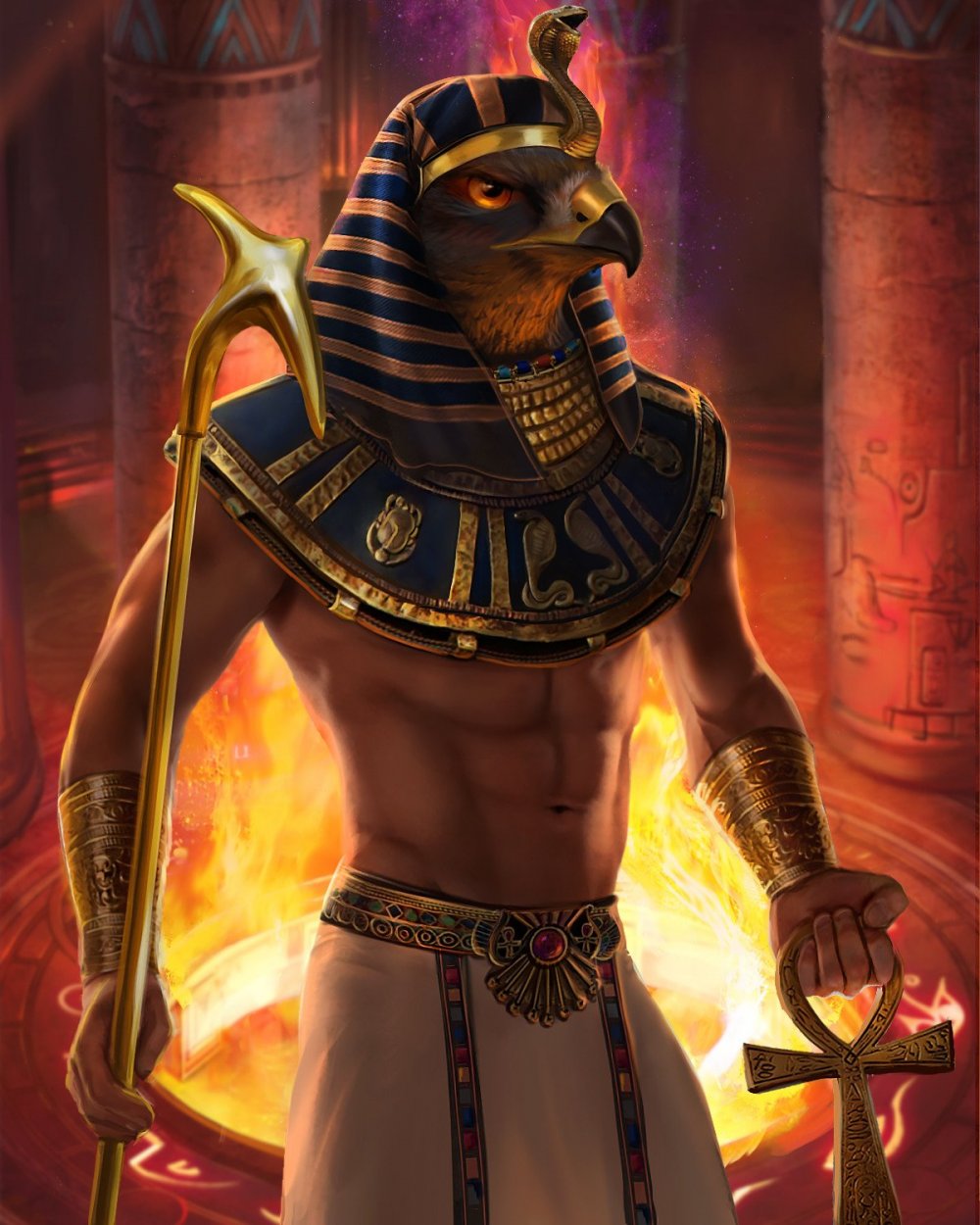 Пантеон богов Египта изображения