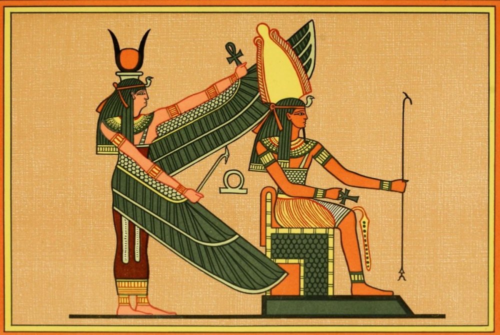 Пантеон богов древнего Египта схема