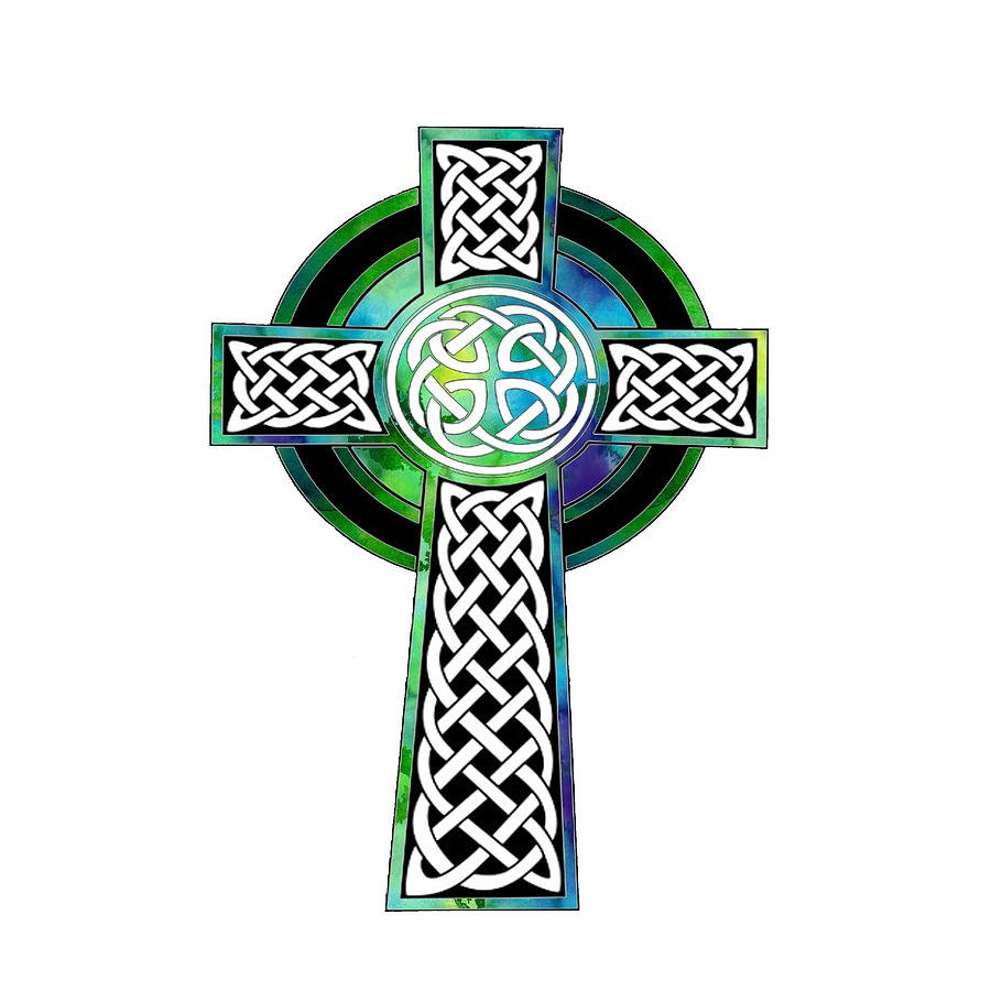 Кельтский крест тату эскизы