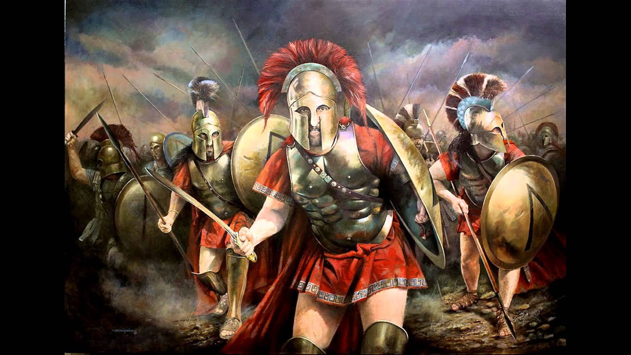 Древний рим спарта. Спартанцы Гоплиты. Фермопильское сражение 300 спартанцев. Гоплиты древней Греции битва. Воин древней Спарты.