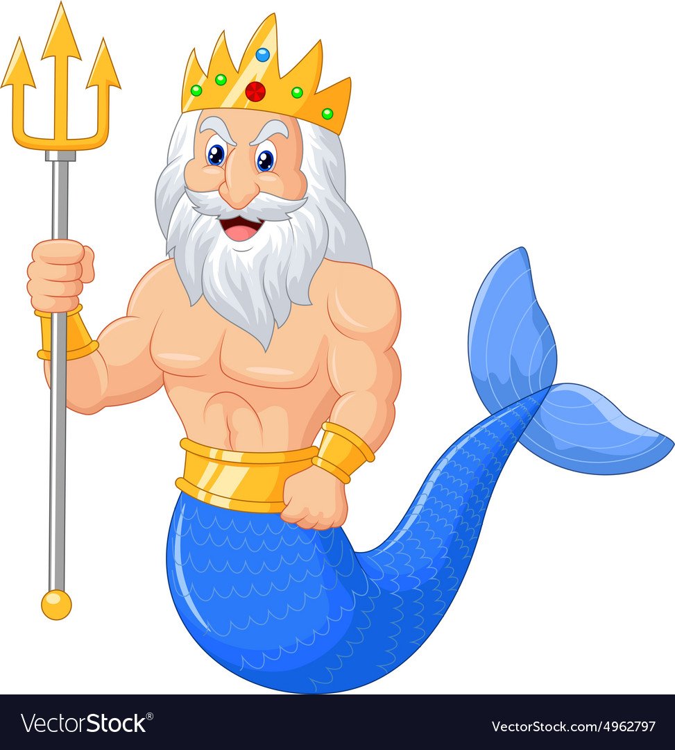 Морской царь Посейдон