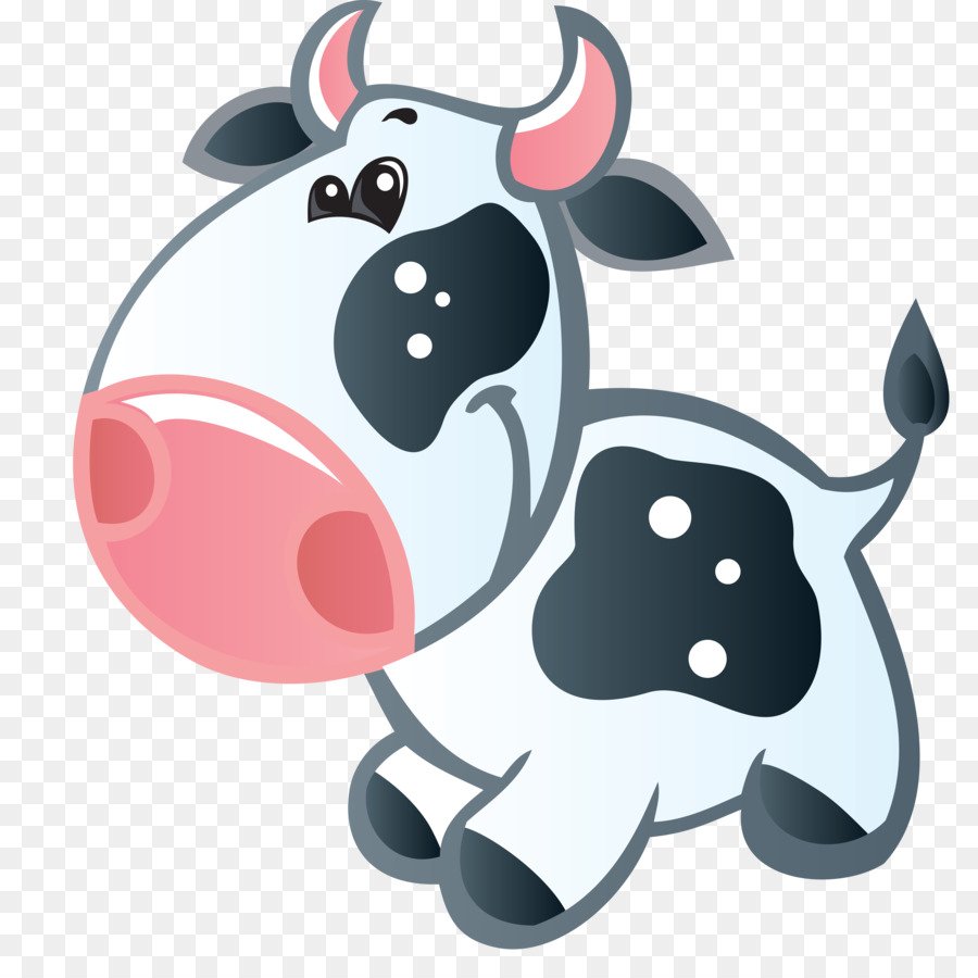 Корова мультяшные милые