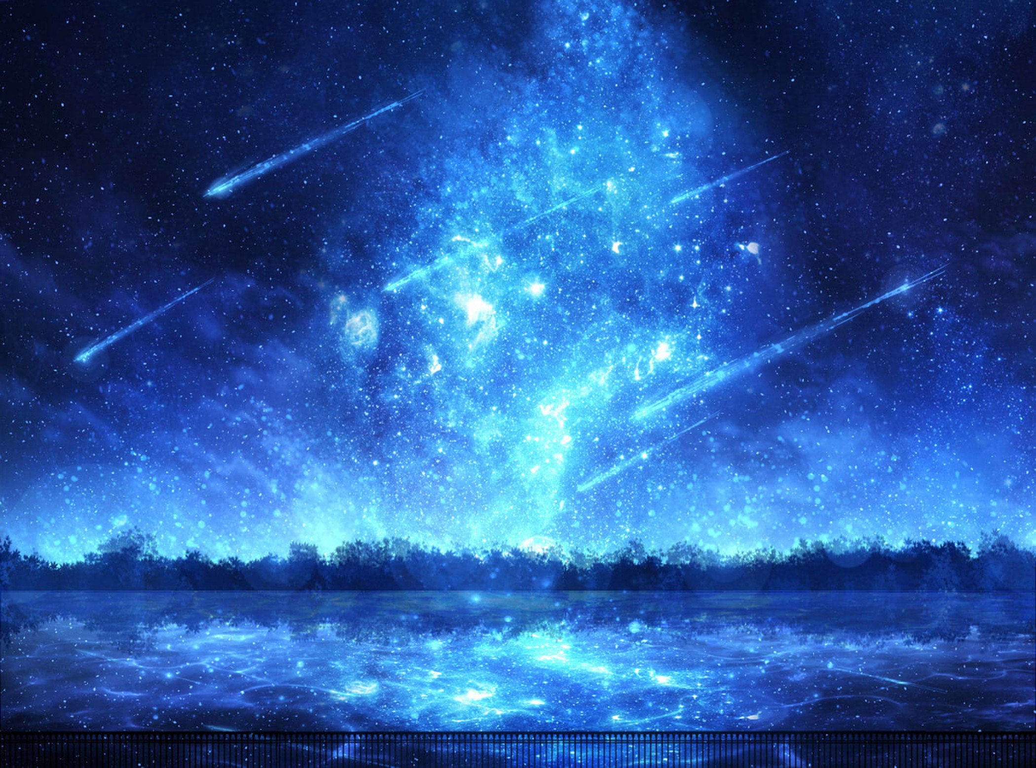 Звездный звездопад. Звездное небо. Ночное небо. Звезда с неба.