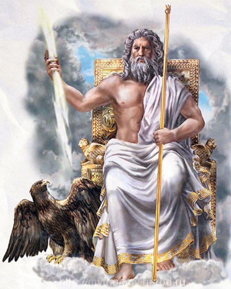 Зевс мифология древней Греции