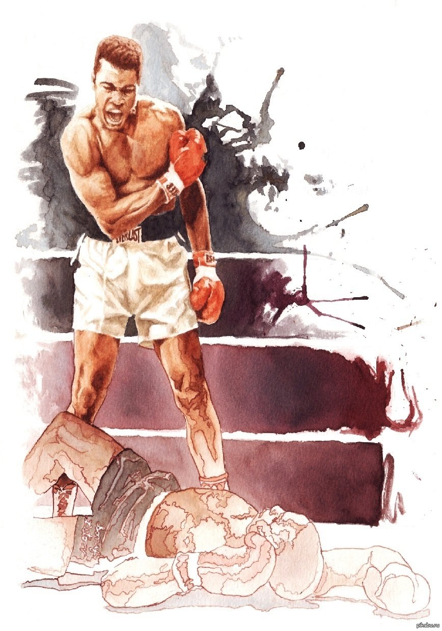 Рисовать боксера
