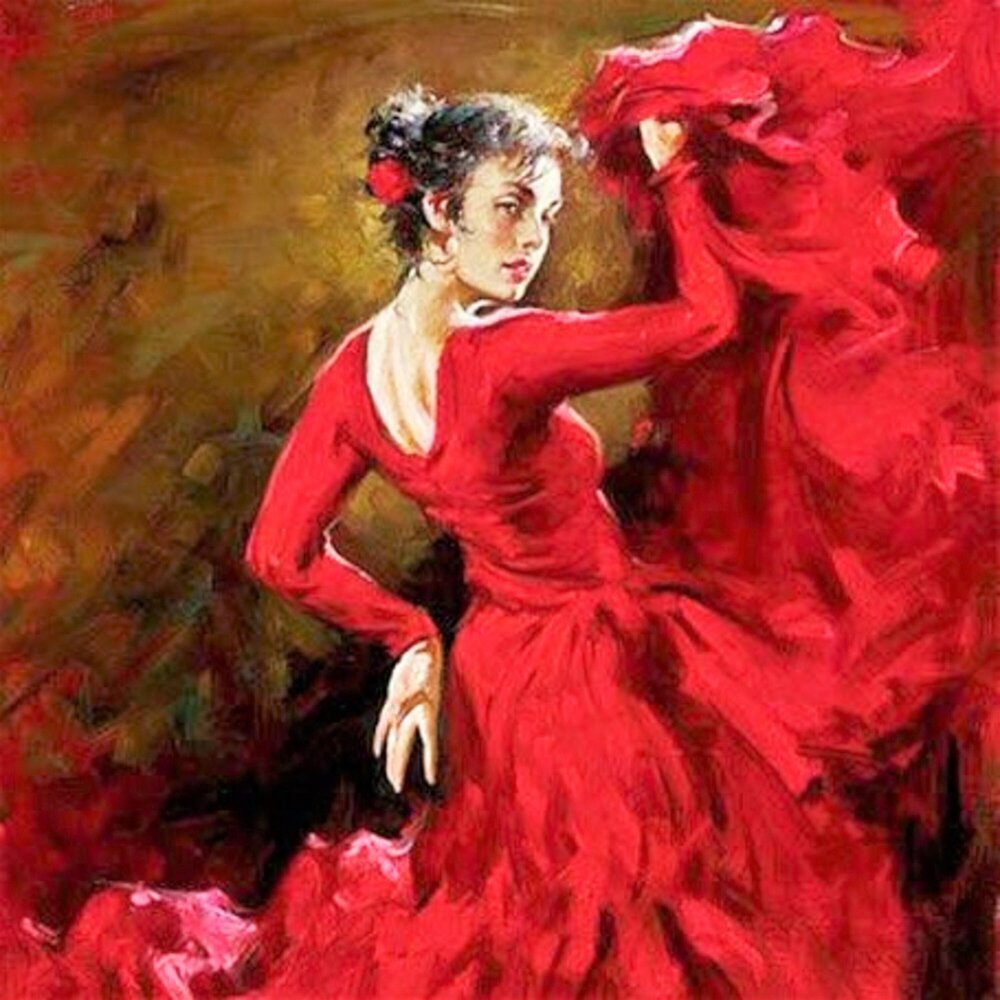 Картины Андрея Атрошенко балерина