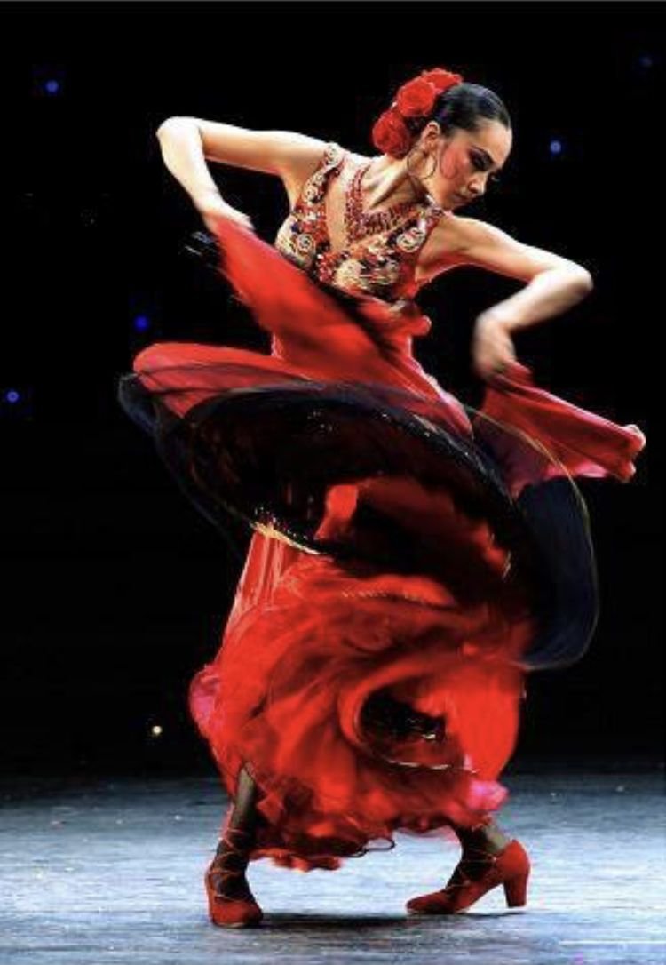 Испанский танцовщик фламенко